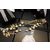 Elegant pearl long necklace (golden finish)