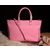 Leather tote bag