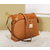 Leather drawstring cross-body bag