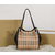 Haymarket check tote