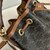 CLARA BAG IN TRIOMPHE CANVAS AND CALFSKIN TAN