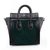 Luggage Nano Tote PM Dark Green Suede Leather