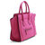 Resort 2012 Fluorescence Pink Top Handle Luggage Tote Bag