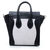 Luggage Nano Tote Bag White & Black