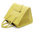 Luggage Phantom in Original Leather Lemon Yellow Summer Color