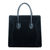 Luggage Phantom Black Suede Leather