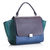 Small Trapeze Bag Brown/Blue/Green