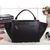 Small Trapeze Bag Croco Black