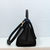 Small Trapeze Bag Fur Dark Blue /Black