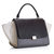 Small Trapeze Bag Brown/Gray/White