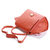 Small Trapeze Bag Orange Leather