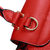 Small Trapeze Bag Red Suede