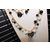 Black and white pearl pendant long necklace