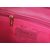 Fuchsia lamb skin leather flap bag