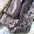 Real python leather flap bag