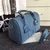 Denim handle bag