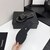 25FW lambskin leather slippers