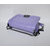 Lavender Color Leather Flap Shoulder Chain Bag