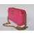 Double Zipper Closure Chain Shoulder Bag