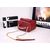 imported caviar leather zipper closure case chain shoulder bag