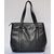 Black Lamb Skin Leather Tote