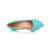 Blue Patent Leather Rivets Pump