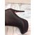 Black Lambskin Leather Red Sole Platform Pump Long Boot