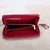 Patent leather zipper long wallet