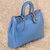 Diorissimo Blue Nappa Leather Handle Bag