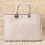 Diorissimo Light Gray Nappa Leather Handle Bag