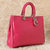 Diorissimo Pink Nappa Leather Handle Bag