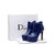 Quilting leather platform pump short boots