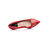 Red patent leather pointed head pump