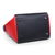 Black & Red leather handle bag