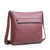 Red Leather Messenger Bag