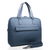 Light Blue Leather Briefcase