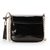 Black soft patent leather Soho Chain Shoulder Bag