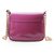 Purple soft patent leather Soho Chain Shoulder Bag