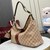 Large shoulder bag with web