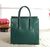 Luggage Phantom in Satinated Calfskin Bottle Green