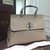 bamboo daily leather LARGE top handle bag