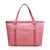 Pink fabric tote