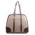 Nice Microguccisima fabric with leather trim tote Bag