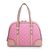 Pink denim tote