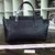 Original pebble leather tassel tote bag