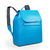 Blue original leather backpack