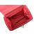 Fuschia Leather Flap Handle Bag