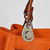 Orange LYCHEE LEATHER Kelly 32cm