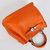 Orange LYCHEE LEATHER Kelly 32cm