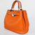 Orange LYCHEE LEATHER Kelly 32cm